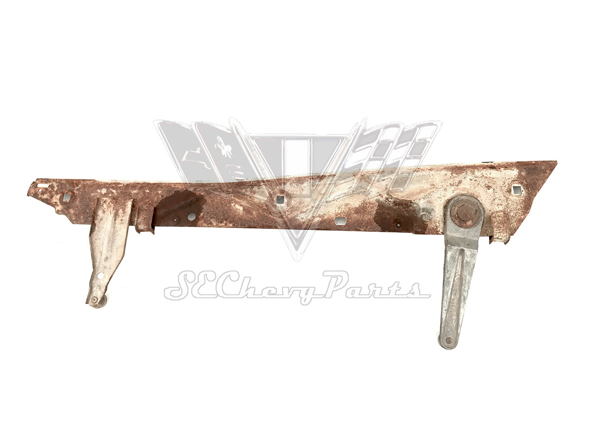 1966 Chevy Impala 4-Door Hardtop Lower Window Glass Channel Frame Rear Door LH